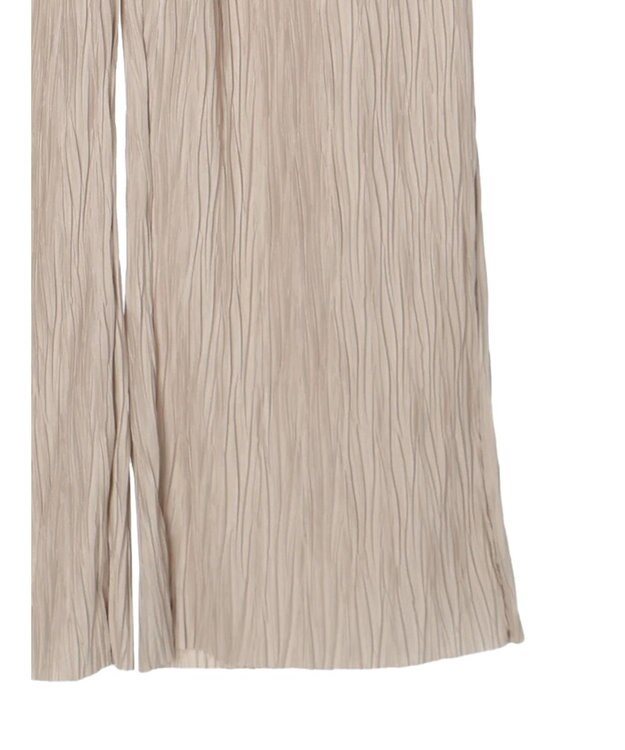 Green Parks ・ＳＵＧＡＲ　ＳＰＯＯＮ＜ＣＯＯＬ＞プリーツカットパンツ Gray Beige