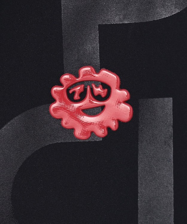 PW CIRCULUS 【MEN】【撥水/防風/ストレッチ】ロゴプリント ジップアップ フーデッド ブルゾン ネイビー系