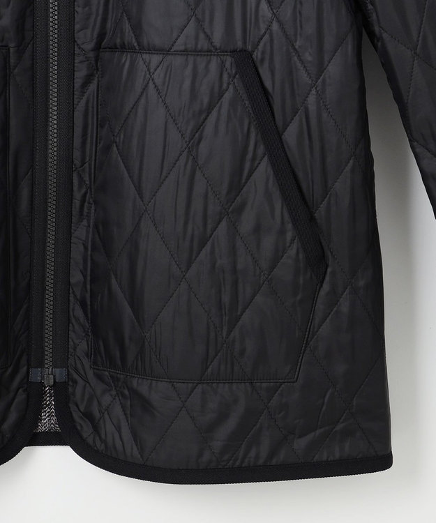 JOSEPH ABBOUD 【リバーシブル】ツィーディーフリースリバーシブル ブルゾン ブラック系