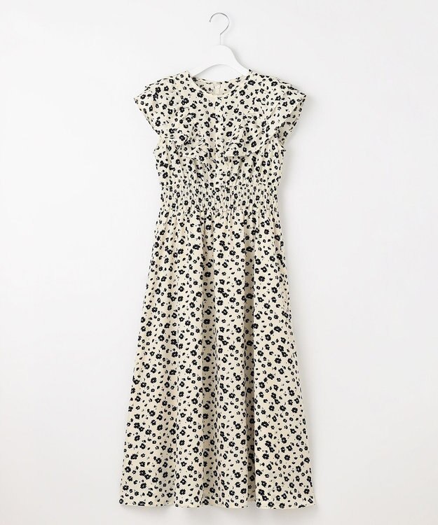 Feroux 【美人百花7月号掲載】フラワープリント ワンピース アイボリー系9