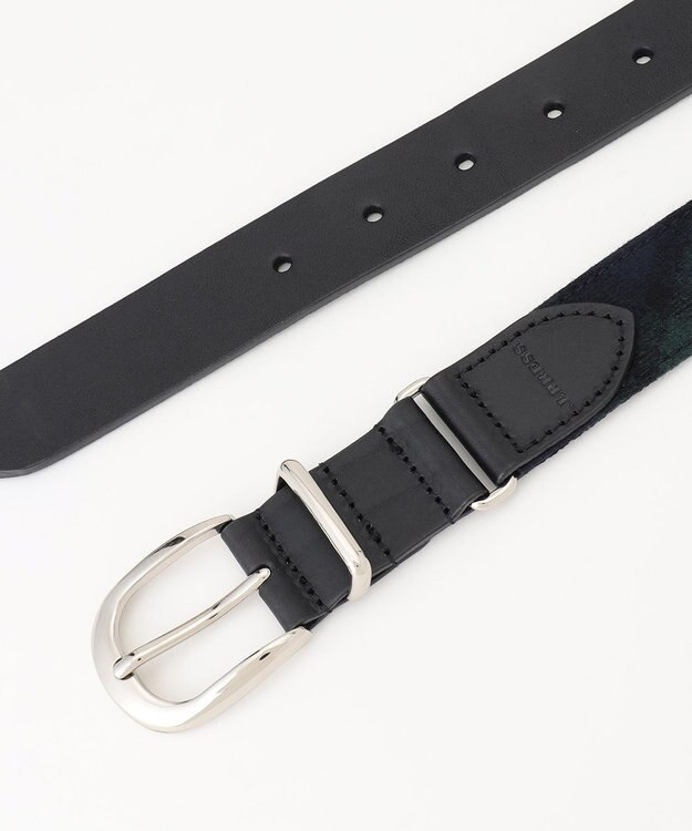 J.PRESS MEN ウール カジュアルベルト ネイビー系4