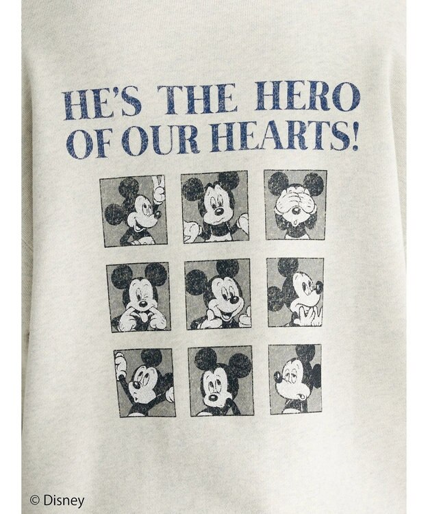 CRAFT STANDARD BOUTIQUE 【Ｄｉｓｎｅｙ】Ｈａｌｆ　Ｚｉｐ　Ｓｗｅａｔ Oatmeal