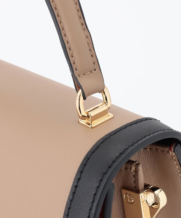 23区 スプリットレザーショルダー バッグ ベージュ系9