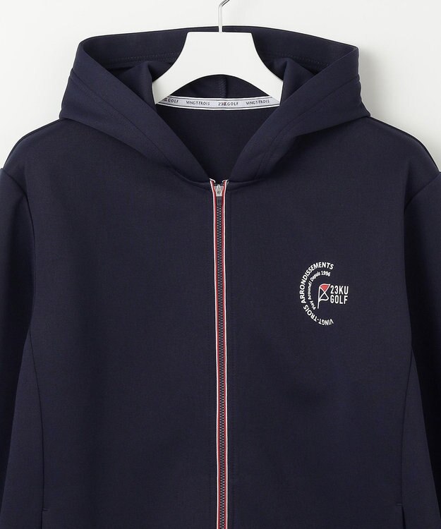 23区GOLF 【MEN】ダンボール フーディパーカー ネイビー系