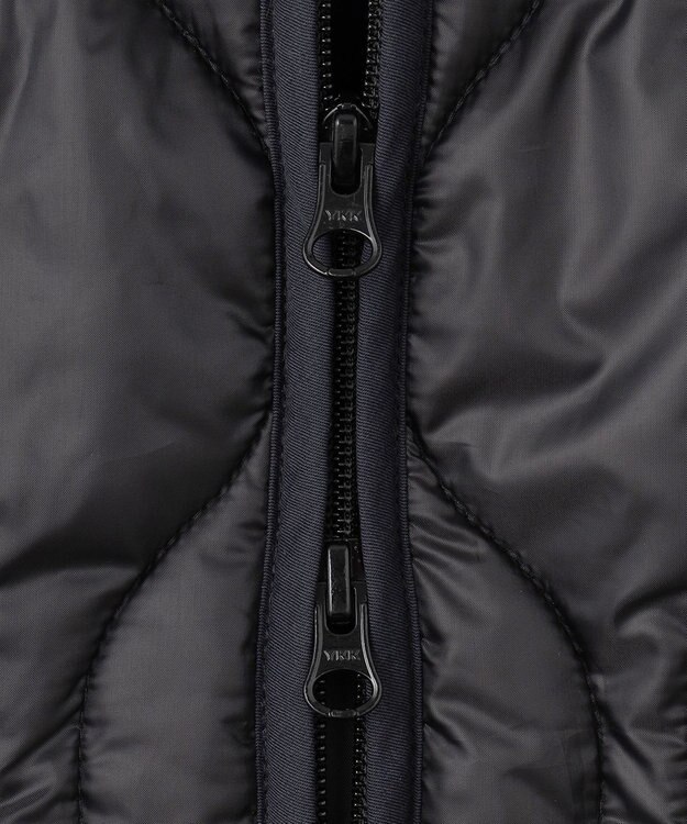 J.PRESS YORK STREET 【UNISEX】キルティング ベスト ブラック系