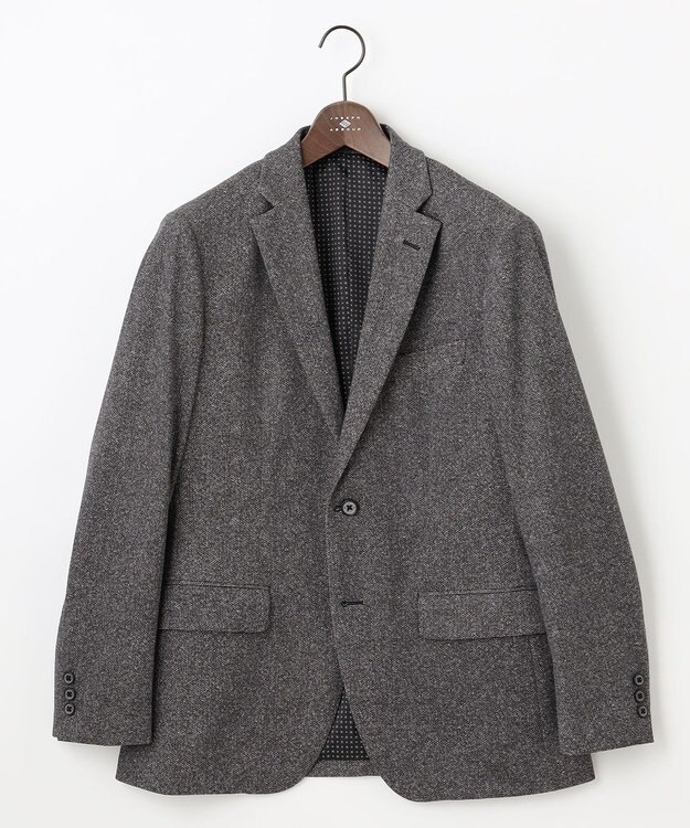 JOSEPH ABBOUD 【ストレッチ】エアロムリネ コンフォートジャージジャケット ライトグレー系