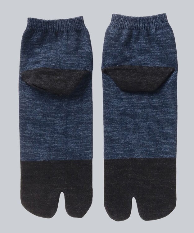 WHITE MAILS 【UNISEX】PAPER COLOR BLOCK TABI ANKLE ソックス コン