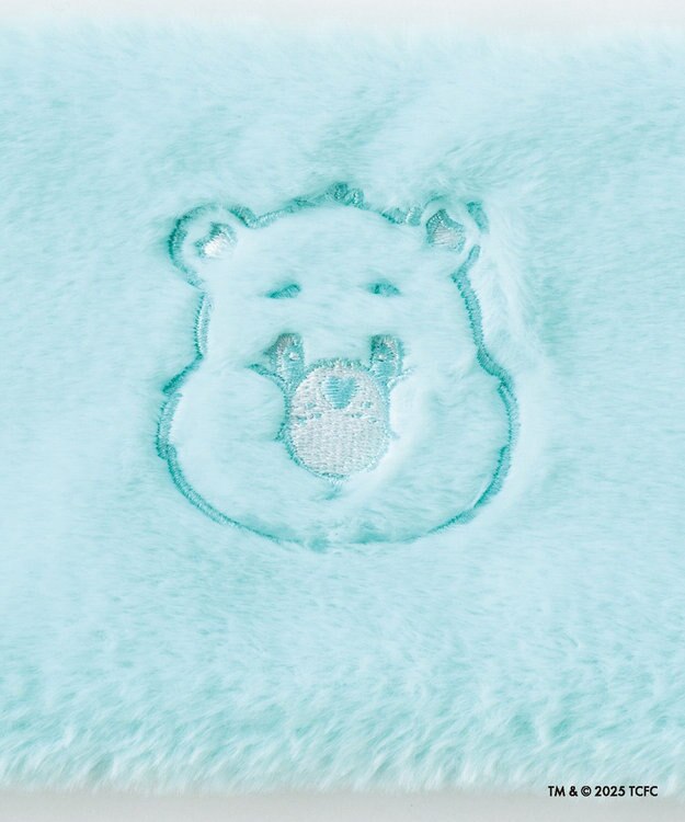 MOONBAT Care Bears(ケアベア) フェイクファーマフラー 手洗い可能 ミントグリーン