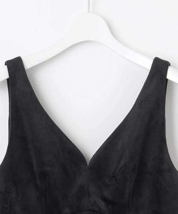 Feroux ベロア ジャンパースカート ブラック系