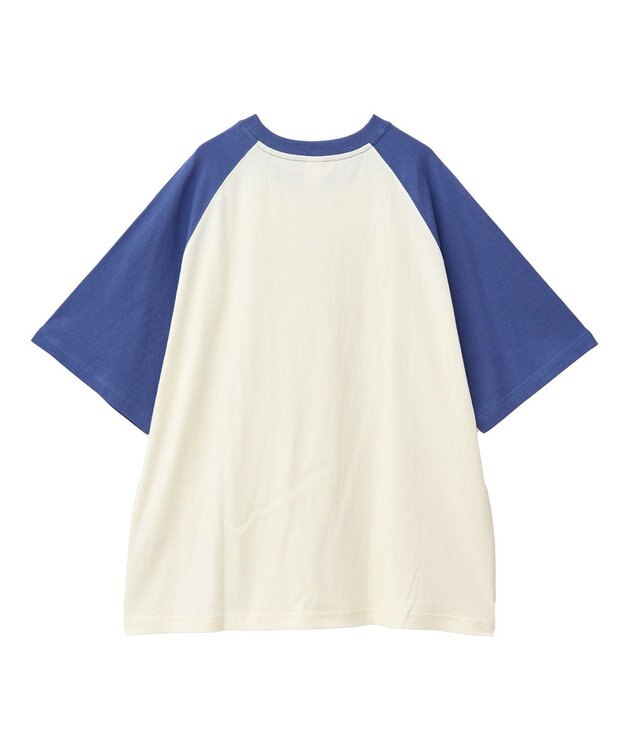 AMERICAN HOLIC DISCUS ベースボールTシャツ Blue