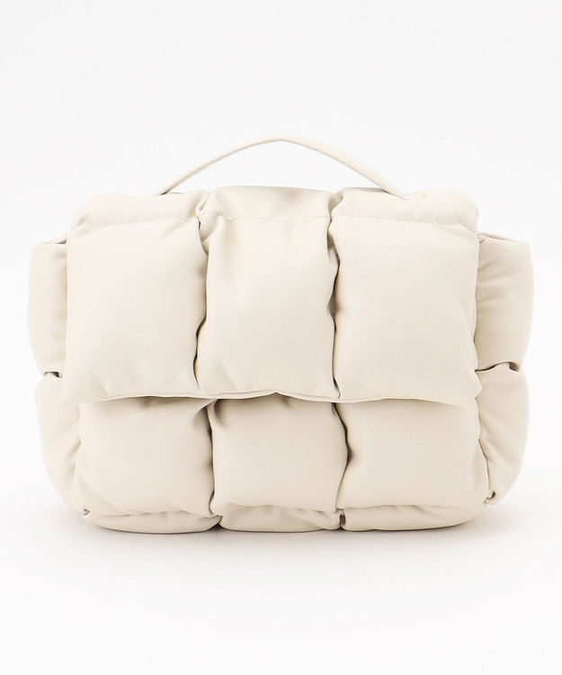 自由区 【カタログ掲載】パディングPU2WAYクラッチ バッグ オフ