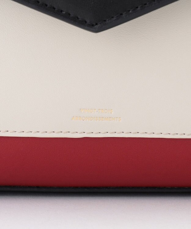 23区 スプリットレザーショルダー バッグ ベージュ系9