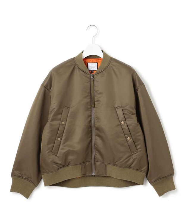 J.PRESS YORK STREET 【WOMEN】ショート MA-1 カーキ系