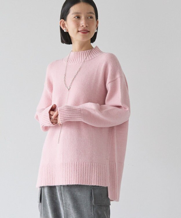 AMERICAN HOLIC サイドスリットニットプルオーバー Pink