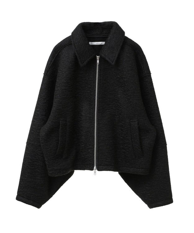 Green Parks ・ＥＬＥＮＣＡＲＥ　ＤＵＥ　ブークレＷ－ＺＩＰブルゾ Black