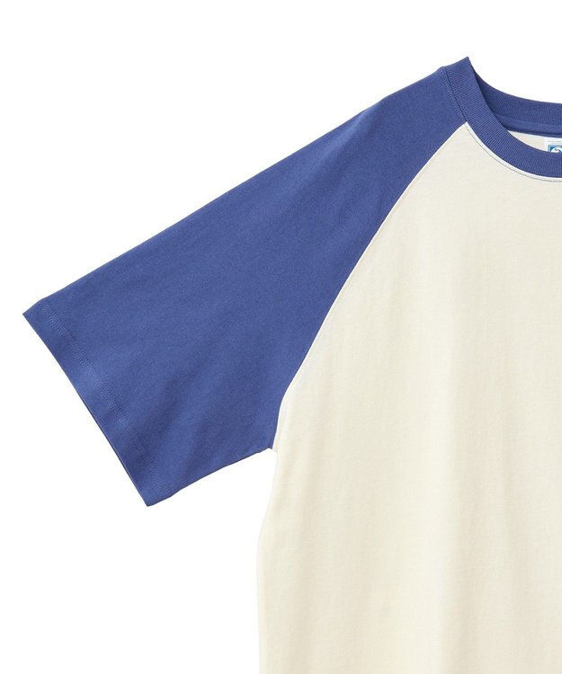 AMERICAN HOLIC DISCUS ベースボールTシャツ Blue