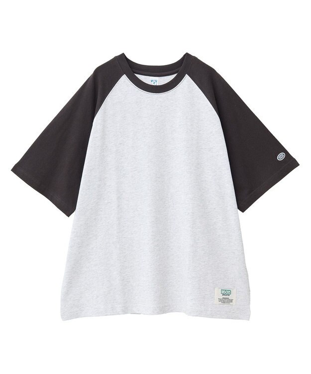 AMERICAN HOLIC DISCUS ベースボールTシャツ Charcoal Gray