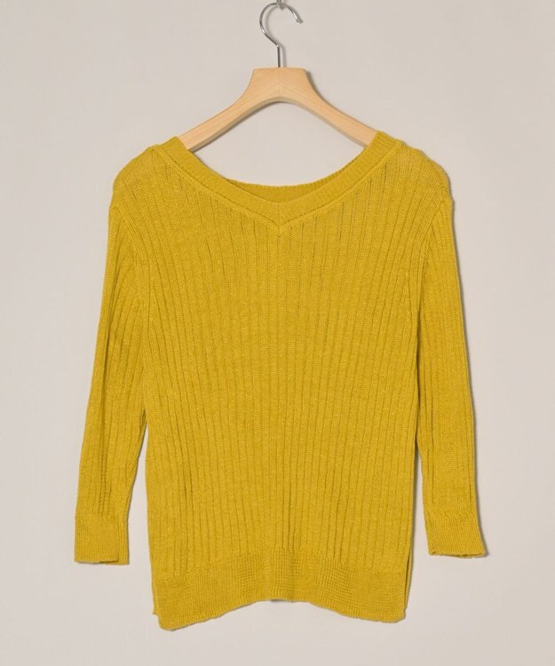 ONWARD Reuse Park 【23区】ニット春夏 イエロー