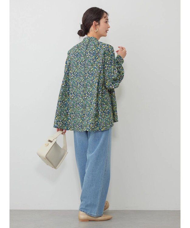 AMERICAN HOLIC サラックールタック使いブラウス Ivory