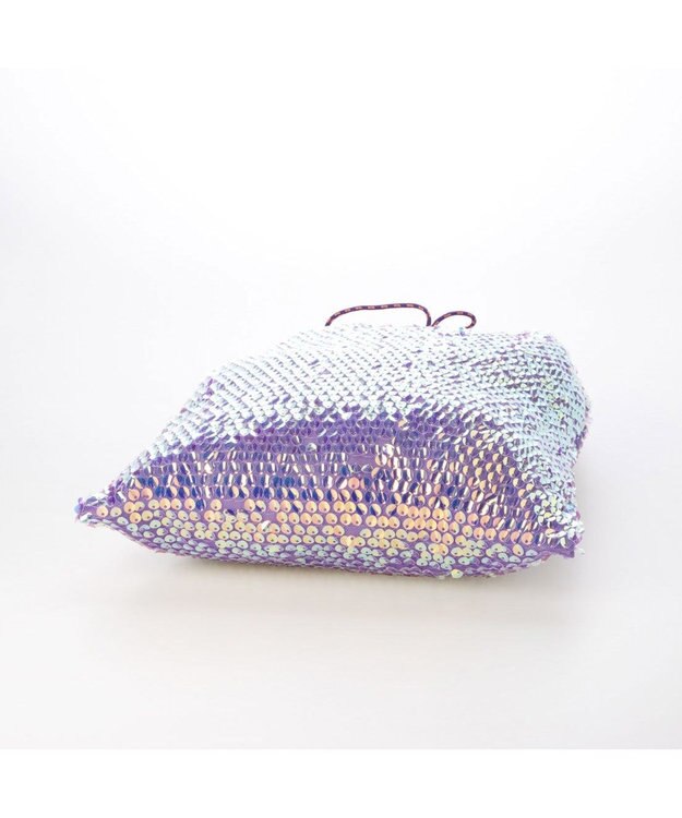 UNBILLION カシュカシュ cachecache / ゆらゆらスパンコールショッパー ラベンダー