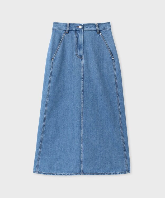 Paul Smith インディゴ デニム ロング スカート インディゴブルー
