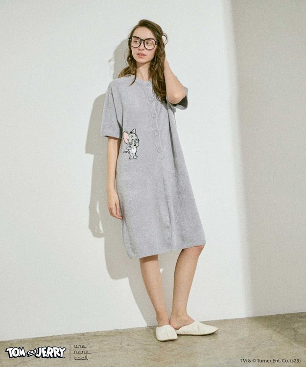une nana cool トムとジェリー × une nana cool なめらかふわふわつなぎ GY