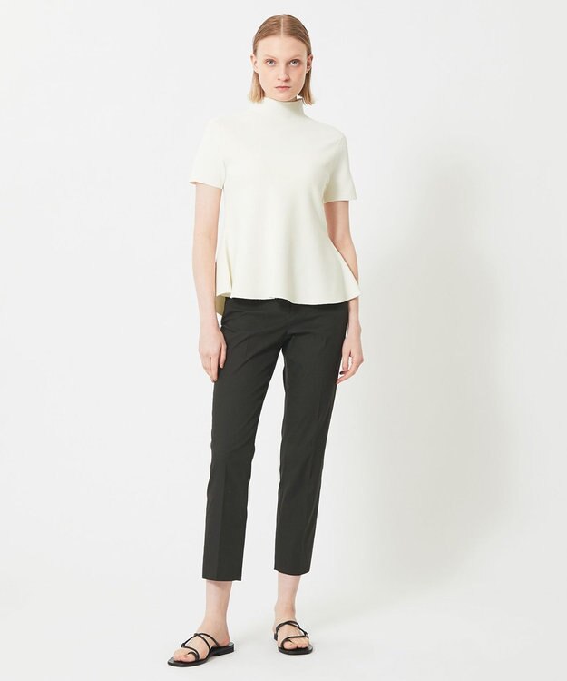 BEIGE， 【S-size】COWBERRY / クロップドパンツ Black