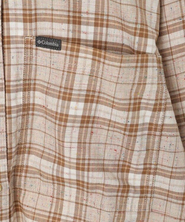 Columbia Columbia/ ウィメンズブルーポイントクリークウーブンロングスリーブシャツ /コロンビア Dark Stone Everyday Tartan