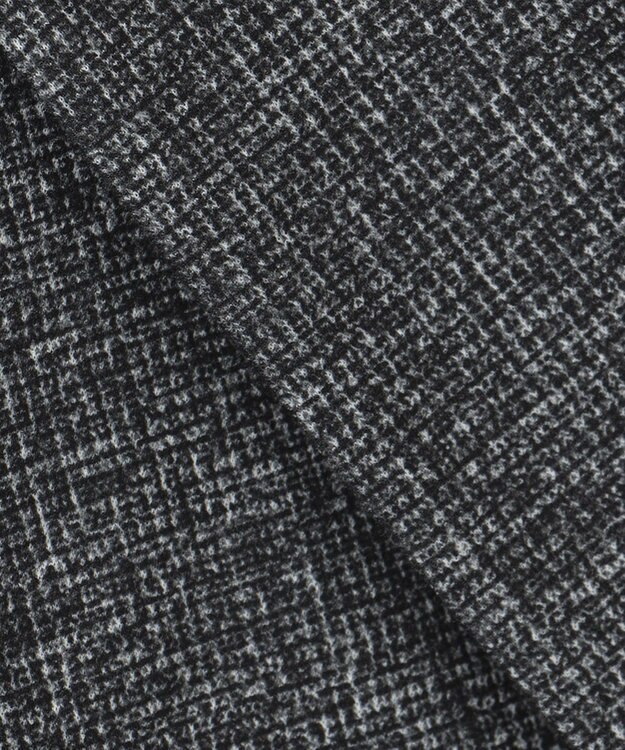 JOSEPH ABBOUD 【キングサイズ・ストレッチ】フランネルジャージ ジャケット ブラック系