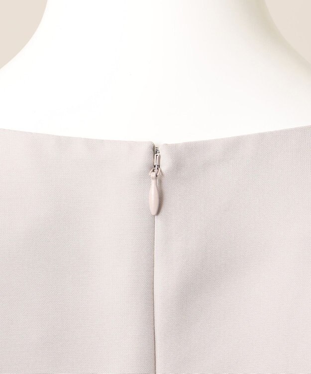 23区 【APPLAUDIR】グログラン ロイヤルドレス ベージュ系