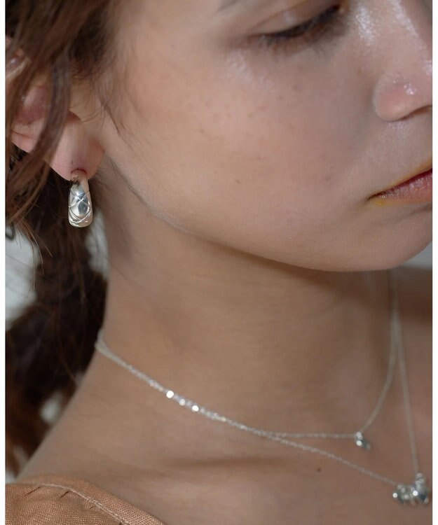 yoaa シルバー925 ミングル ピアス シルバー925