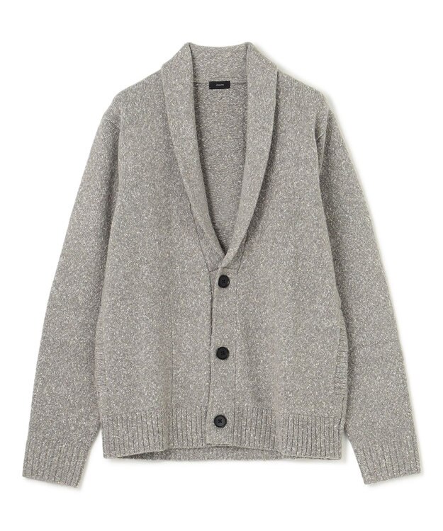 JOSEPH HOMME 【WEB・一部店舗限定】ライトヴィスコース　ショールカーディガン ライトグレー系
