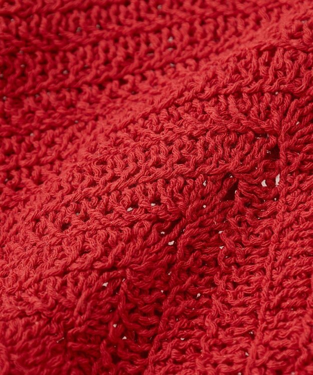 earth music&ecology クロシェビスチェ Deep Red