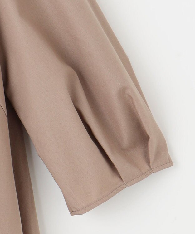 自由区 【洗える】タイプライター ワンピース モカ