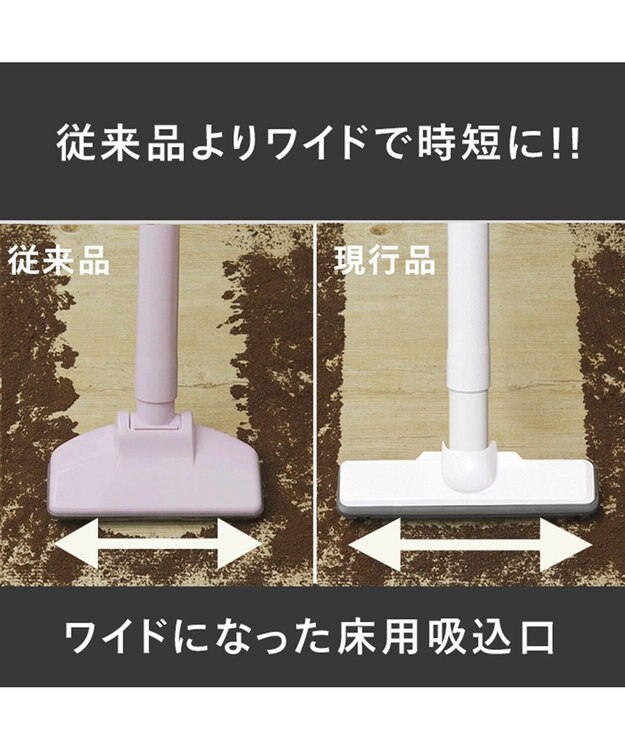 YAMATO テーブル＆キッチン 【TWINBIRD】コードレスハンディークリーナーサットリーナサイクロンff(フォルテッシモ) セピアアイボリー  HC-5247VO アイボリー