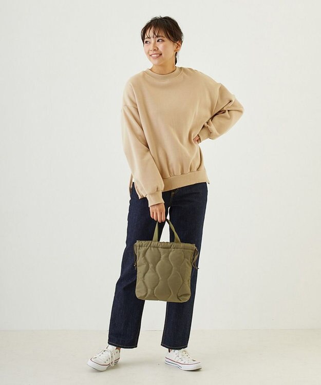 ROOTOTE 6881【ROOTOTE x NISHIKAWA】/ FE.ベビールー.キルト-A 03：オリーブ