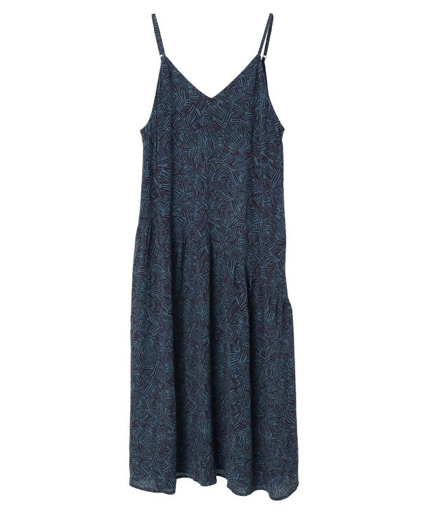 AMERICAN HOLIC ティアードギャザーキャミワンピース Blue