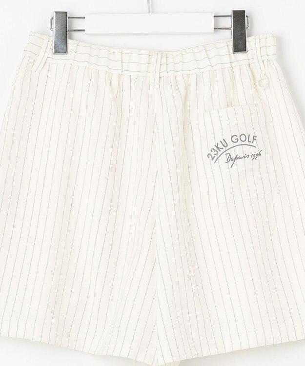 23区GOLF 【WOMEN】トリコットジャージ キュロットスカート ホワイト系2