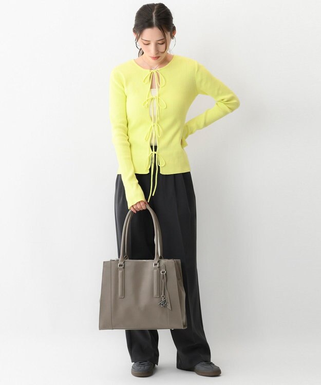 ACE BAGS & LUGGAGE W&.Day/Night グルマンキー レザートート A4サイズ 13.3インチPC収納 19001 ダブルアンドデイナイト グレージュ