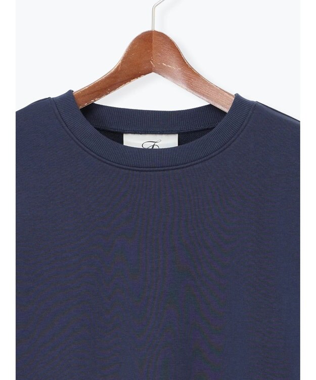 Te chichi プレート付き裏毛PO ネイビー