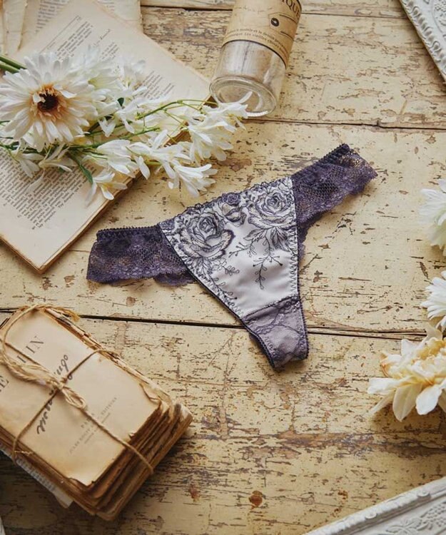 San-ai Resort（三愛水着楽園） エレガントコレクション2402Tバックショーツ 【northerly】 Bグレー