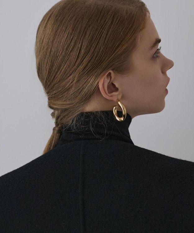 GRACE CONTINENTAL リバーケープジャケット ブラック