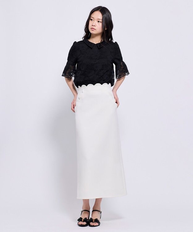 TOCCA NOBLE RIBBON SANDALS サンダル ブラック系