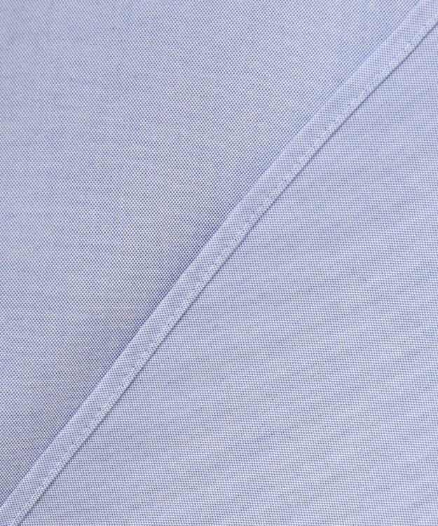 J.PRESS LADIES 【洗える】PINオックス ボタンダウン シャツ ブルー系