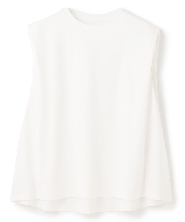 UNFILO L LAYERED FRONT ノースリーブ オフ