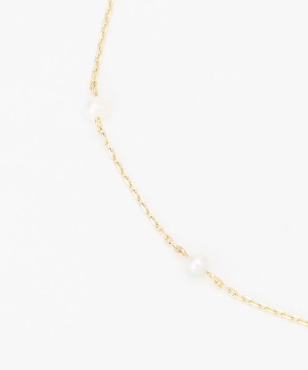 TOCCA DAHLIA LAYERED NECKLACE 淡水パール レイヤード ネックレス ゴールド系