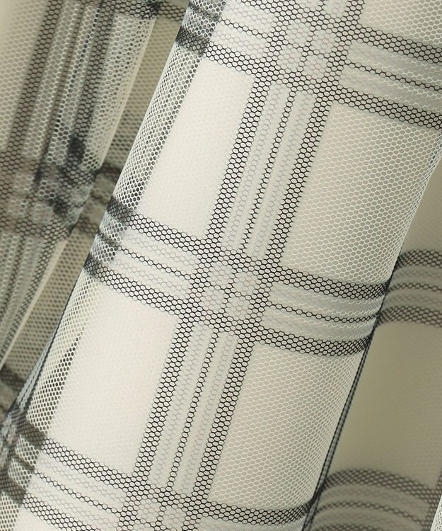 組曲 KIDS 【110-140cm】ノエルチェックチュール ワンピース オフホワイト系5