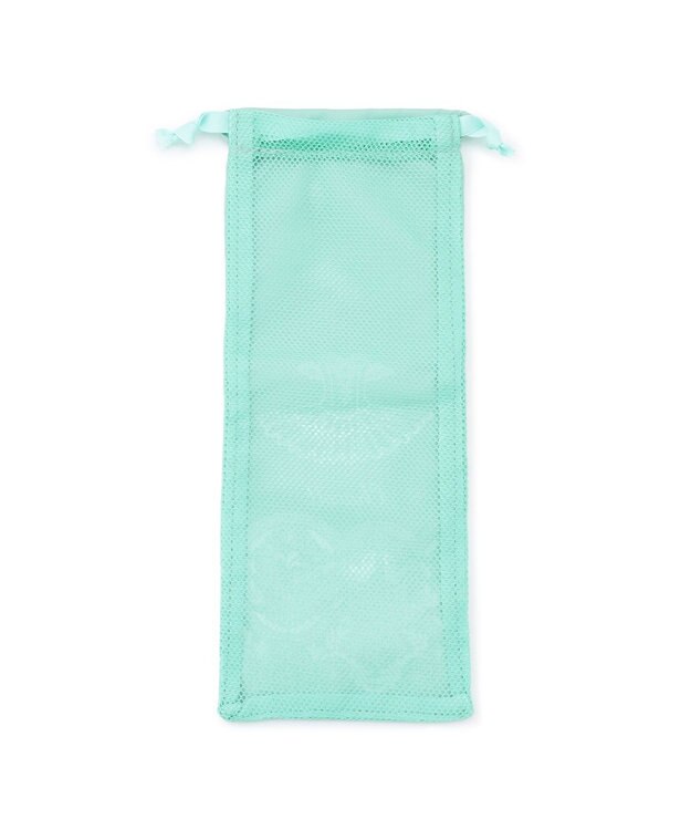 Chacott レース柄メッシュ巾着S アイスグリーン