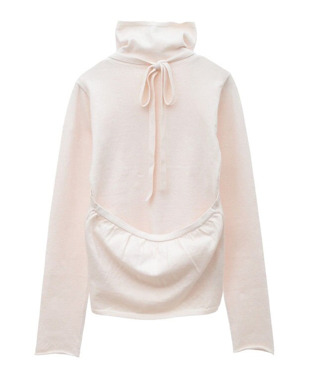 Green Parks ハイネックニット＋カシュクールニット Off White