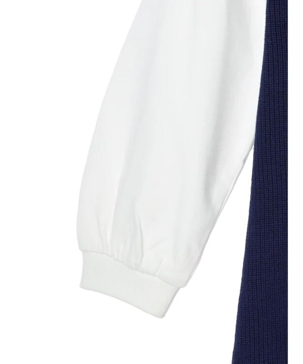 CRAFT STANDARD BOUTIQUE 【２点セット】片畦ニットベスト＋ロンＴＥＥ Navy